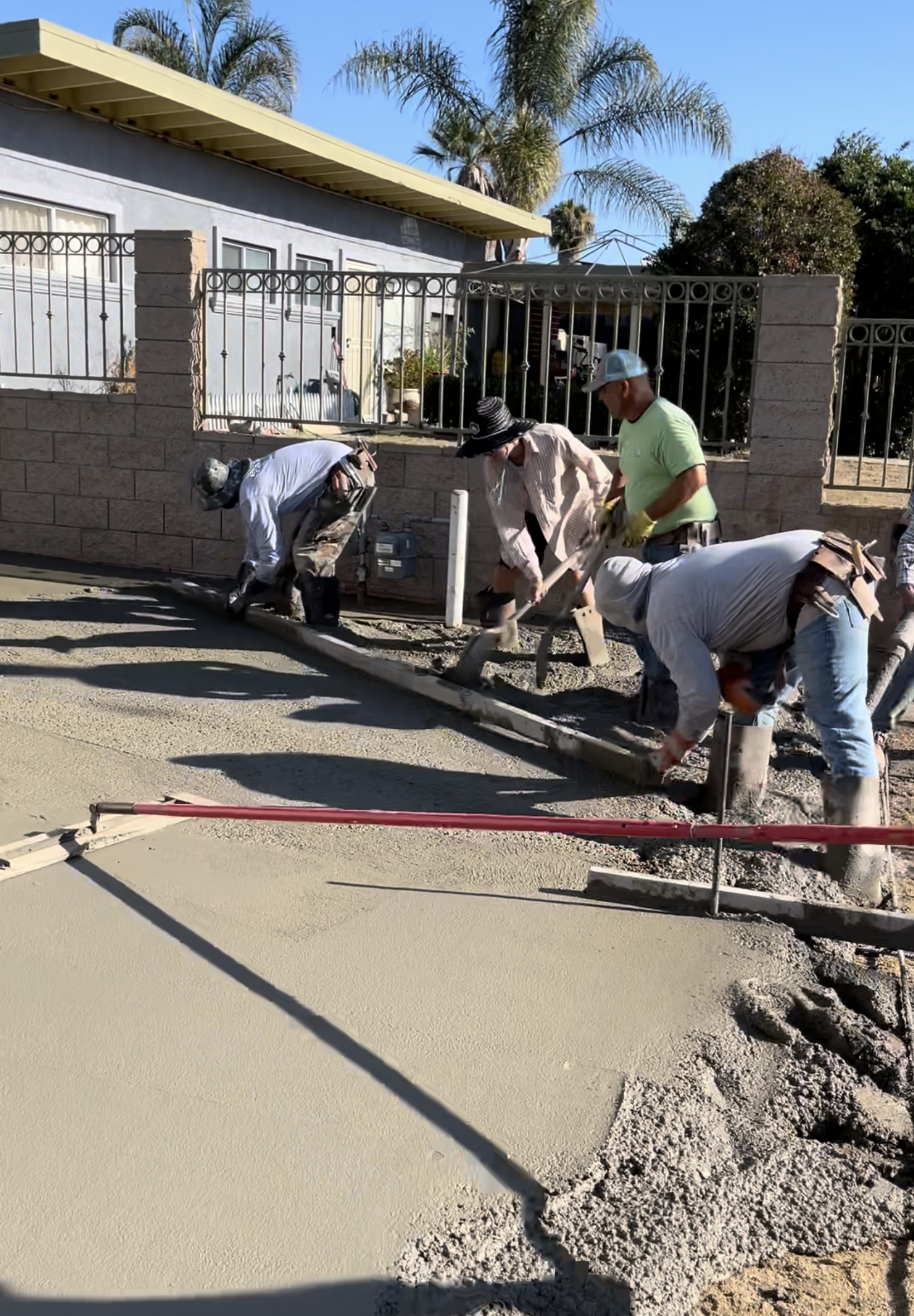 concrete stairs